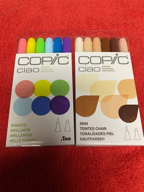 Copic Ciao Markers Sets Diferentes Marcadores En Cada Etsy