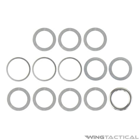 Strike Industries 12x28 Muzzle Device Alignment Shim Kit Wing Tactical