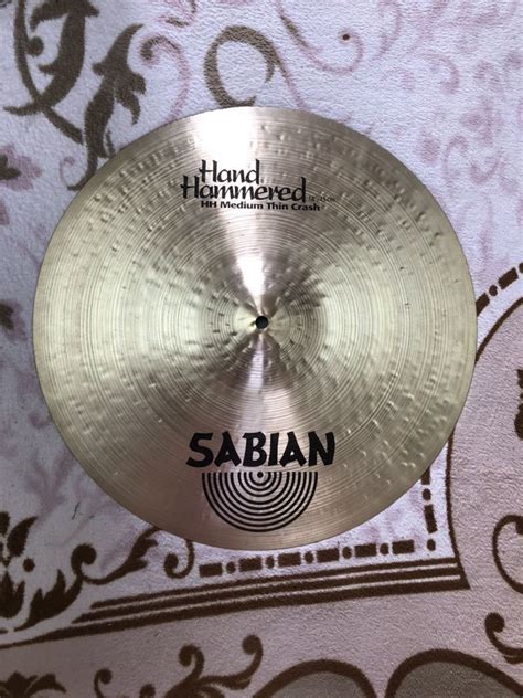 Yahoo Sabian Hh Medium Thin Crash