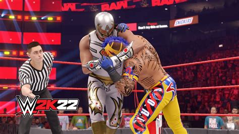 Wwe K Showcase Mode Rey Mysterio Vs Gran Metalik Raw Youtube