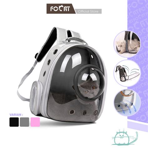 Promo FOCAT Pet Cargo Tas Anjing M10 Tas Kucing Astronot Carrier Bag