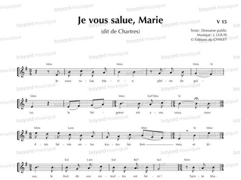 Bayard Musique C L Bres Chants D Glise Marie