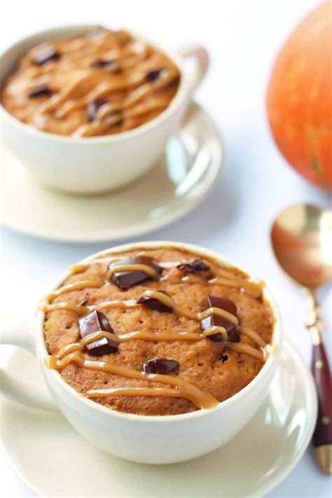 Pumpkin Spice Mug Cake Recipe Leelalicious