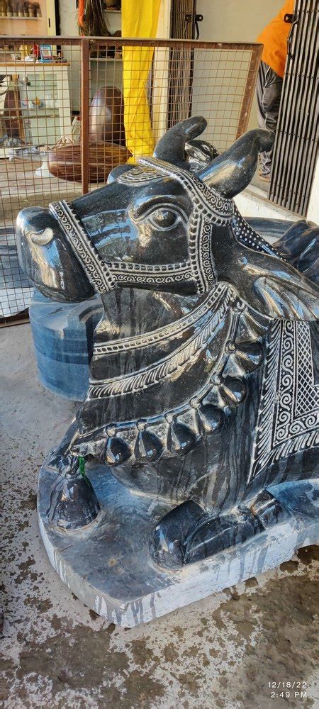 Stone Nandi Statue, Temple at best price in Khandwa | ID: 2849363417488