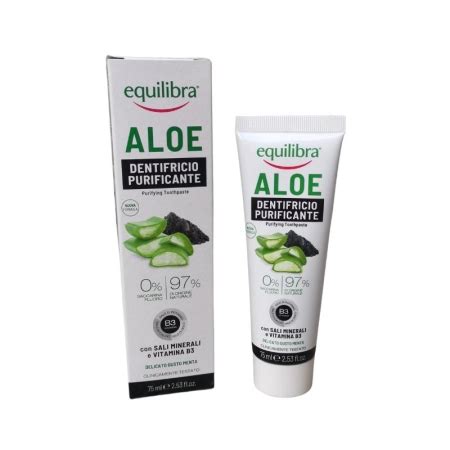 EQUILIBRA ALOE Purifying żel aloesowy z węglem Dentylium