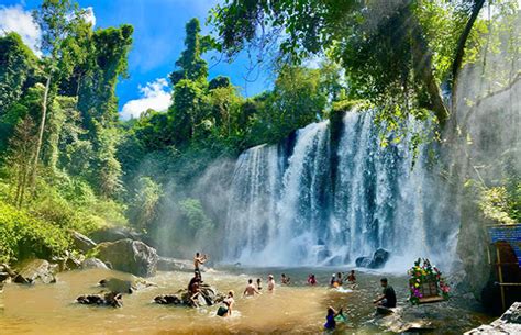 Kulen Mountain Waterfall - Angkor Focus Travel