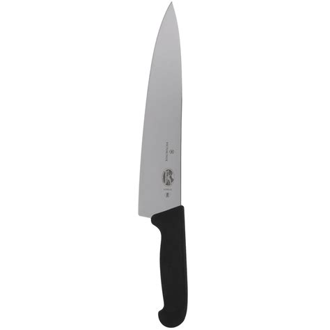 Victorinox 10 Chef Knife With Black Fibrox Handle 5 2003 25 X5