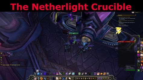 The Netherlight Crucible Argus Quest World Of Warcraft Youtube