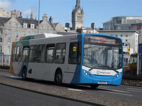 Stagecoach Adl Enviro H Seen In Aberdeen Bus Ginger Flickr