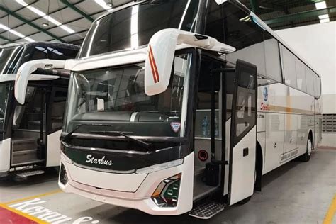 Foto Po Starbus Luncurkan Unit Bus Baru Pakai Bodi Jetbus