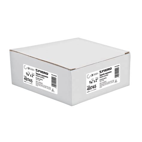 49745 TAE 8X45AG TRUPER Fiero Caja Con 100 Taquetes Expansivos 8x50