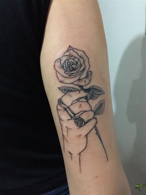 Harry Styles Rose Tattoo Tumblr