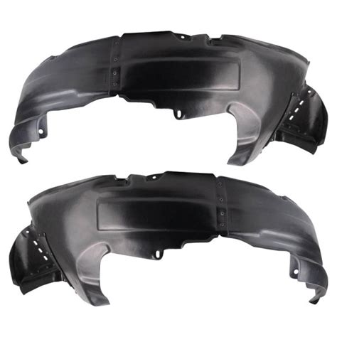 Trq Bda Front Driver And Passenger Side Fender Liner Set