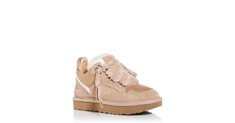 Ugg Lowmel Hiking Sneakers In Natural Lyst