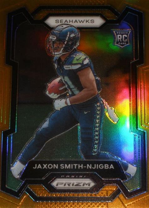 Jaxon Smith Njigba 2023 Prizm 390 Orange 249 PSA 10 Price Guide