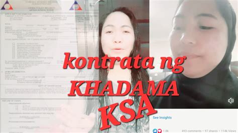 Reading Ofw Contract Saudi Arabi Youtube