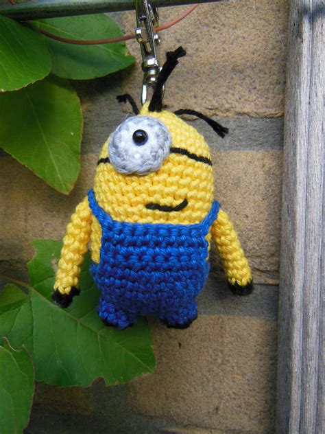 Minion Crochet Key Chain