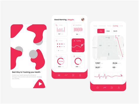 Health Tracker (Health Statistics, Health Habit) by Reyza 😎 on Dribbble