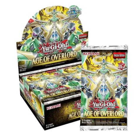 Yu Gi Oh Age Of Overlord Booster Box Mystic Games