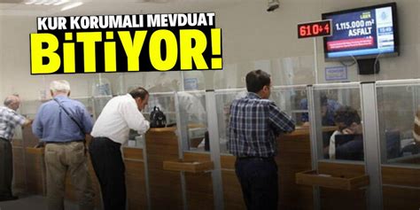 Kur Korumalı Mevduat dönemi bitiyor İşte yeni karar