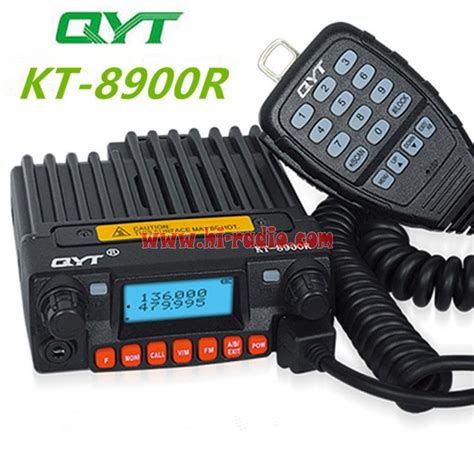 Qyt Kt R Mini Tri Band Mobile Radio Transceiver Walkie Talkie