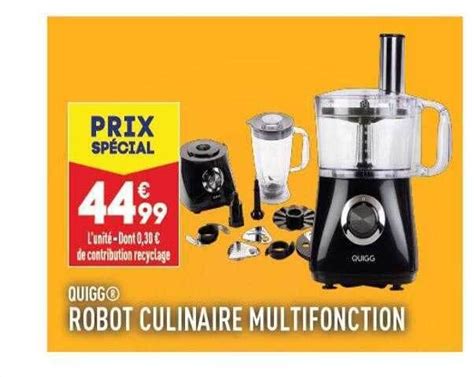 Promo Robot Culinaire Multifonction Quigg Chez Aldi