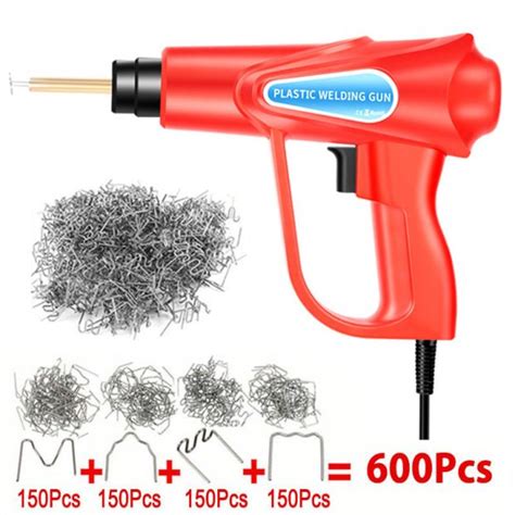 W Hot Stapler Plastic Welding Machine Plastic Bumper Soldering Iron Garatools Car Bumpers
