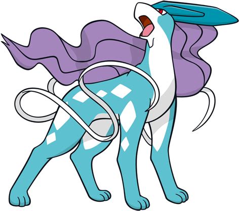 Suicune Official Artwork Gallery Pokémon Database