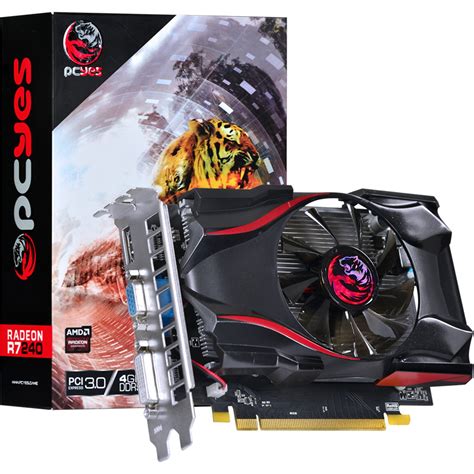 Placa Vídeo AMD Radeon R7 240 4GB GDDR5 128Bit
