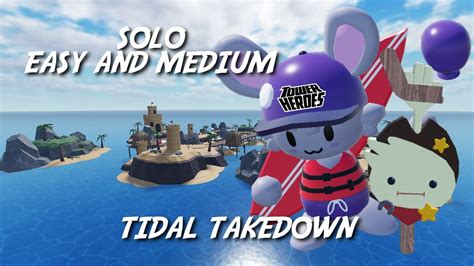 How To Solo Medium And Easy Mode Challenge Tidal Turndown In Tower