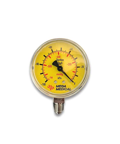 Vacuum Gauge -100kpa - Mega Medical