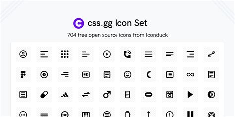 Css Gg Icon Set By Iconduck Figma Community