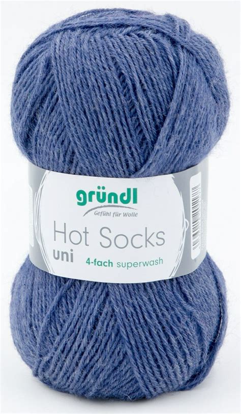 Gr Ndl Hot Socks Uni G Sockenwolle Fach Sockenwolle Wolle Garne Strickmaus Jasmine