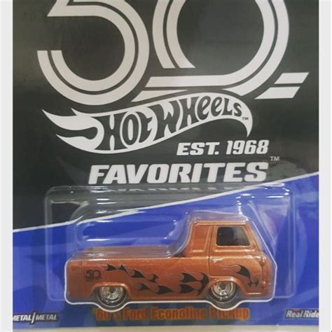 HOT WHEELS 50th Aniversary FORD ECONOLINE PICKUP Shopee Malaysia
