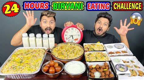 24 Hours Biryani Eating Challenge We Ate Behrouz Biryani For 24 Hours Food Challenge Ep 360