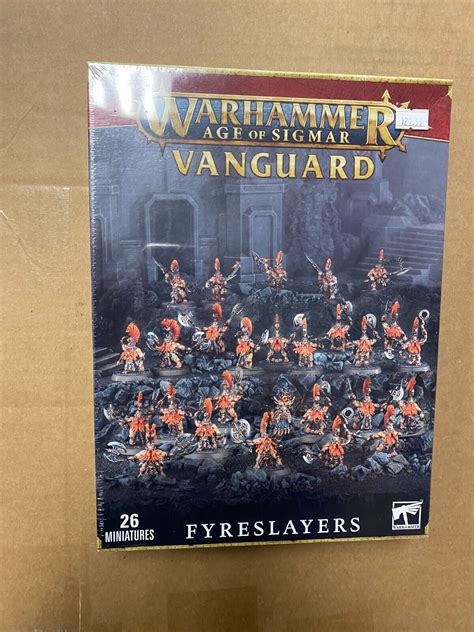 WARHAMMER AGE OF SIGMAR VANGUARD FYRESLAYERS 40K MINATURES MJ EBay