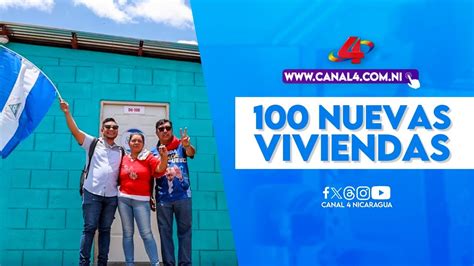 Alcaldía de Managua entrega 100 nuevas viviendas en Urbanización