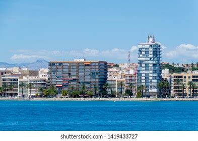 Santa Pola Beach Seen Mediterranean Sea Stock Photo 1419433727 | Shutterstock