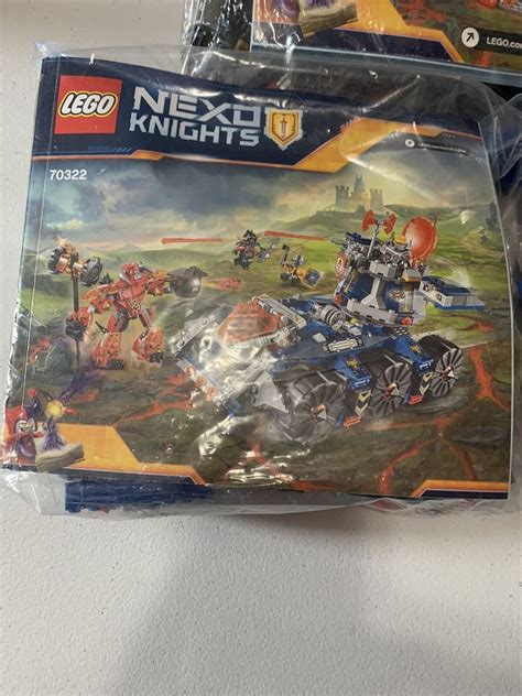 Lego Nexo Knights Set Lot Incomplete Jestro S Volcano