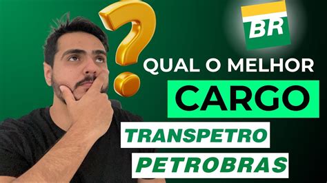 Qual Cargo Escolher Para O Concurso Transpetro Petrobras Youtube