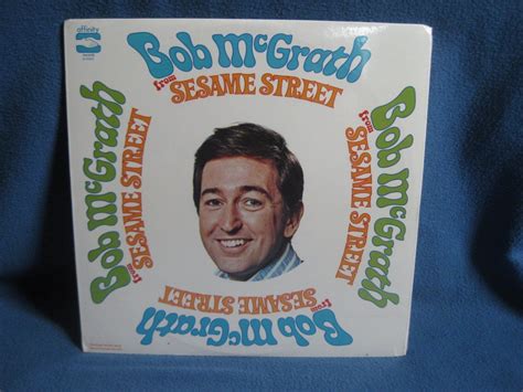 Sealed Vintage Bob Mcgrath From Sesame Street Vinyl Lp Record