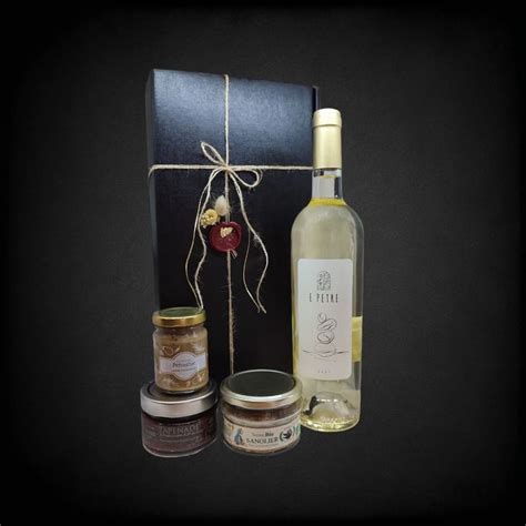 Coffret Cadeau Blanc Vasion A Fiera Picerie Fine Corse