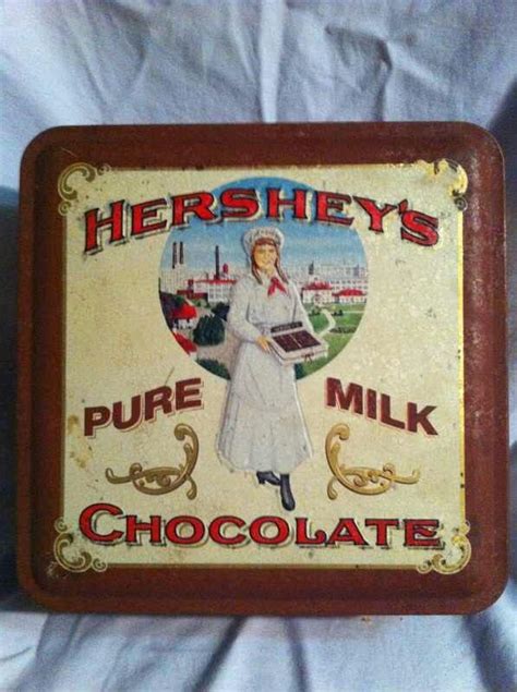 HERSHEY S CHOCOLATE YUM Vintage Tins Hershey Chocolate Pure Products