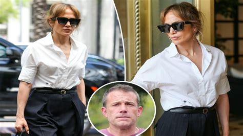 Jennifer Lopez Looks Tense In La After Ben Affleck Moved Things Out Of