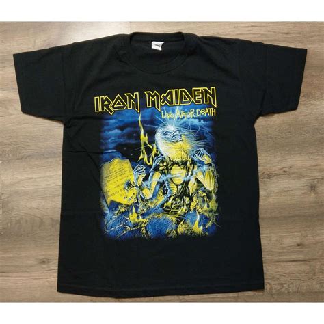 Live After Death Ts De Iron Maiden Tshirth Chez Sirgorgoroth Ref