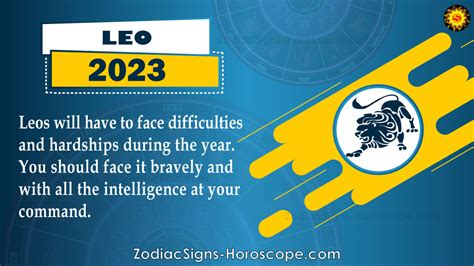 Leo Horoscope 2023: Career, Finance, Health, Travel Predictions