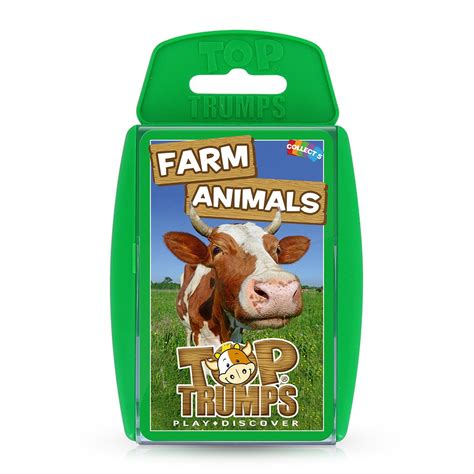 Farm Animals Top Trumps Card Game