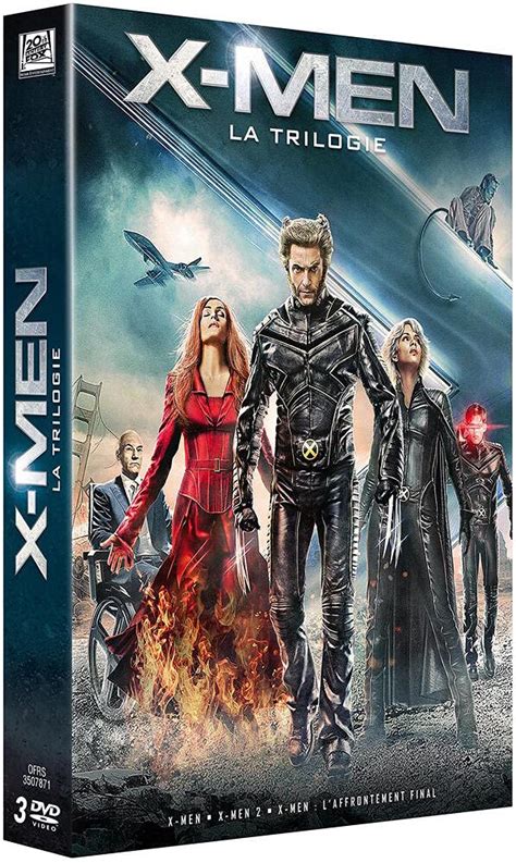 Coffret Trilogie X Men X Men 1 Et 2 L Affrontement Final FR Import