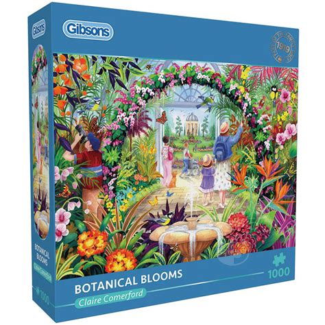 Gibsons Botanical Blooms Puzzle 1000pcs Puzzles Canada