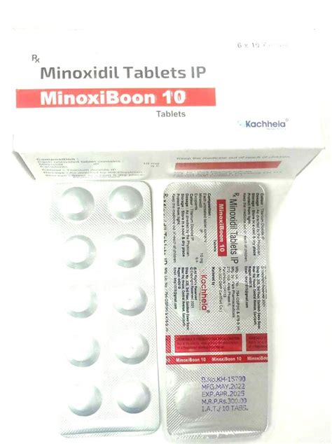 Minoxidil Mg Tablet At Box Lonitab In Nagpur Id